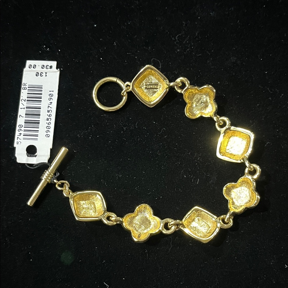 1636 * Trifari 1980’s Jelly Belly Fruit Salad Bracelet and Earrings Set - Picture 11 of 12
